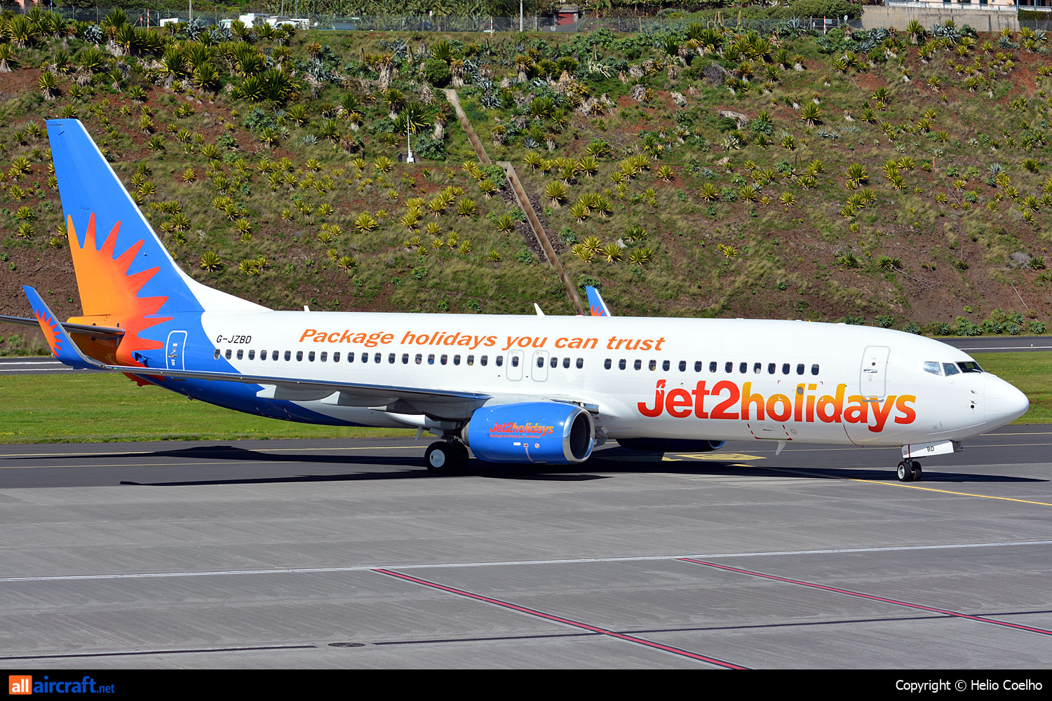 G-JZBD · Boeing 737-8MG(WL) · (FNC / LPMA)