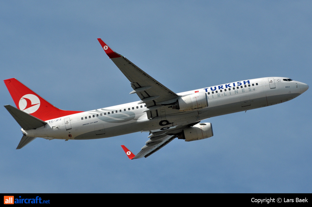 TC-JFZ · Boeing 737-8F2(WL) · (CPH / EKCH)