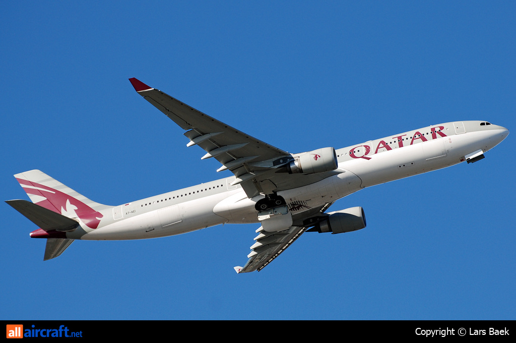 A7-AEI · Airbus A330-302 · (CPH / EKCH)