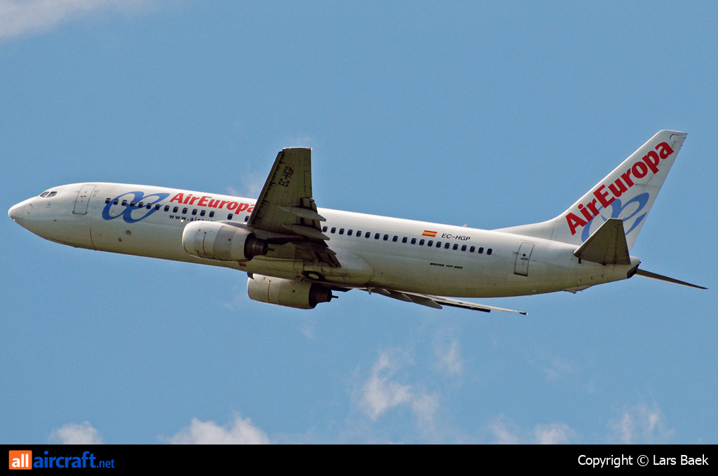 EC-HGP · Boeing 737-85P · (CPH / EKCH)