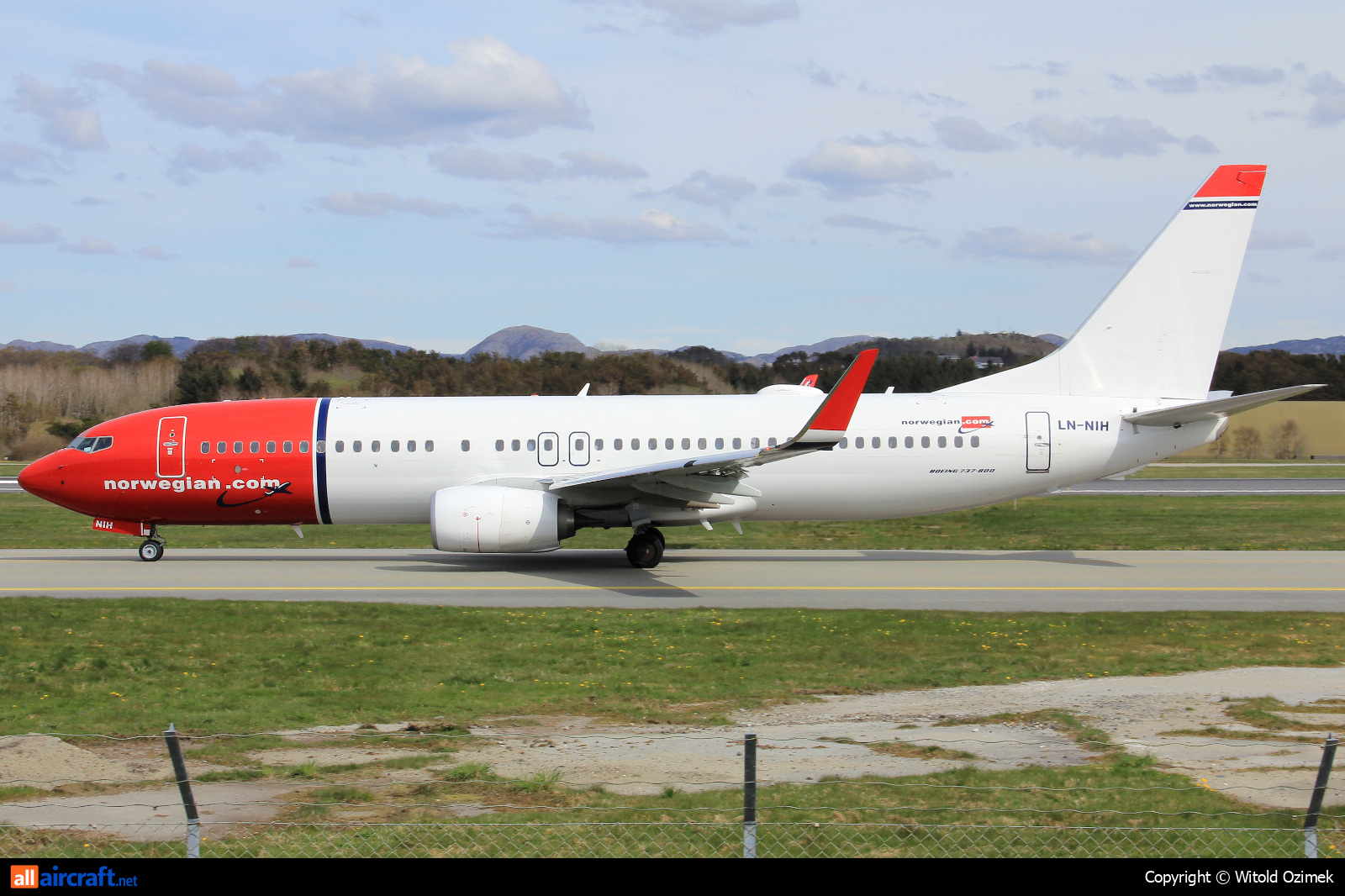 LN-NIH · Boeing 737-8JP(WL) · (SVG / ENZV)