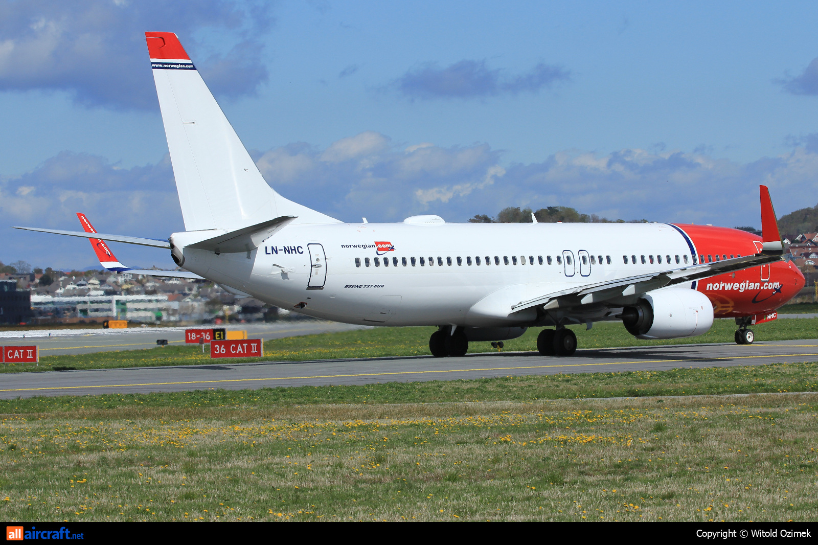 LN-NHC · Boeing 737-8JP(WL) · (SVG / ENZV)