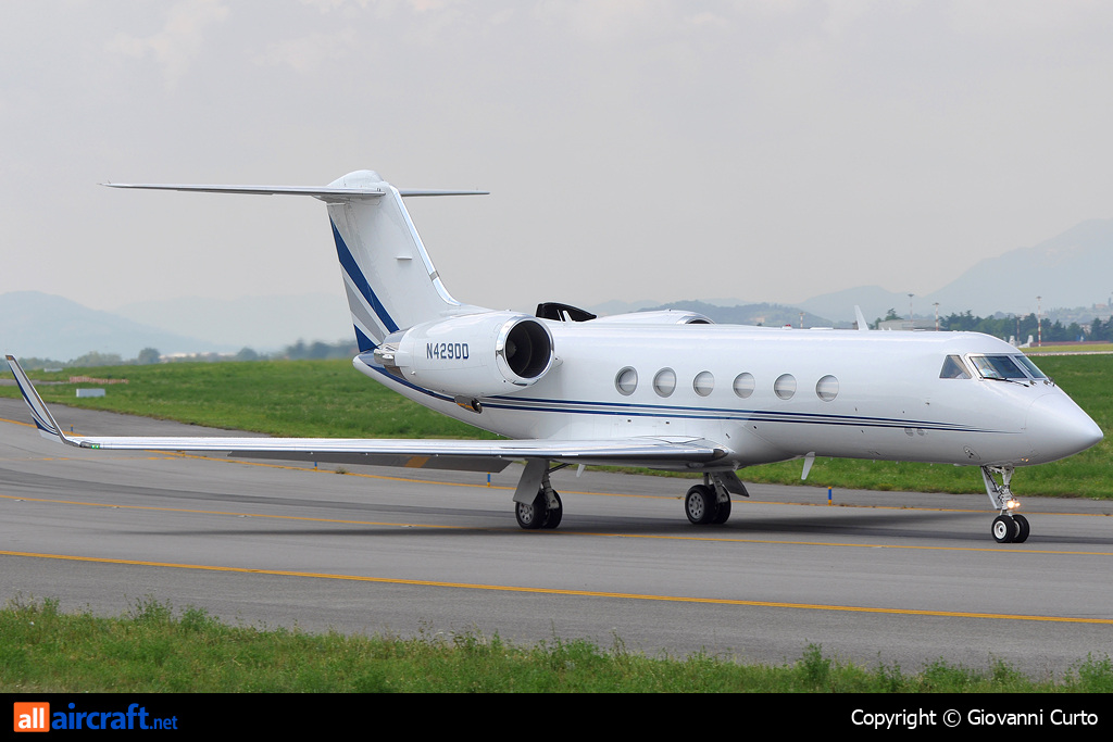 N429DD · Gulfstream Aerospace G-IV(SP) · (BGY / LIME)