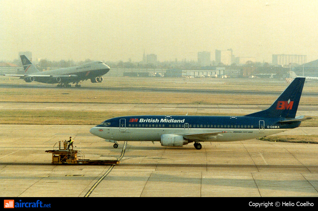 G-OBMA · Boeing 737-33A · (LHR / EGLL)