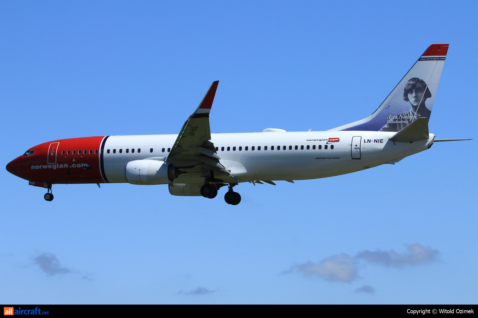 LN-NIE · Boeing 737-8JP(WL) · (SVG / ENZV)