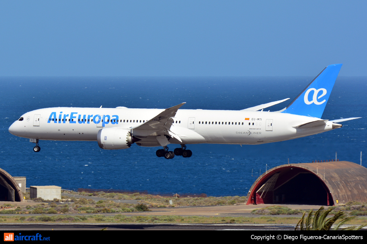 EC-MTI · Boeing 787-9 Dreamliner · (LPA / GCLP)