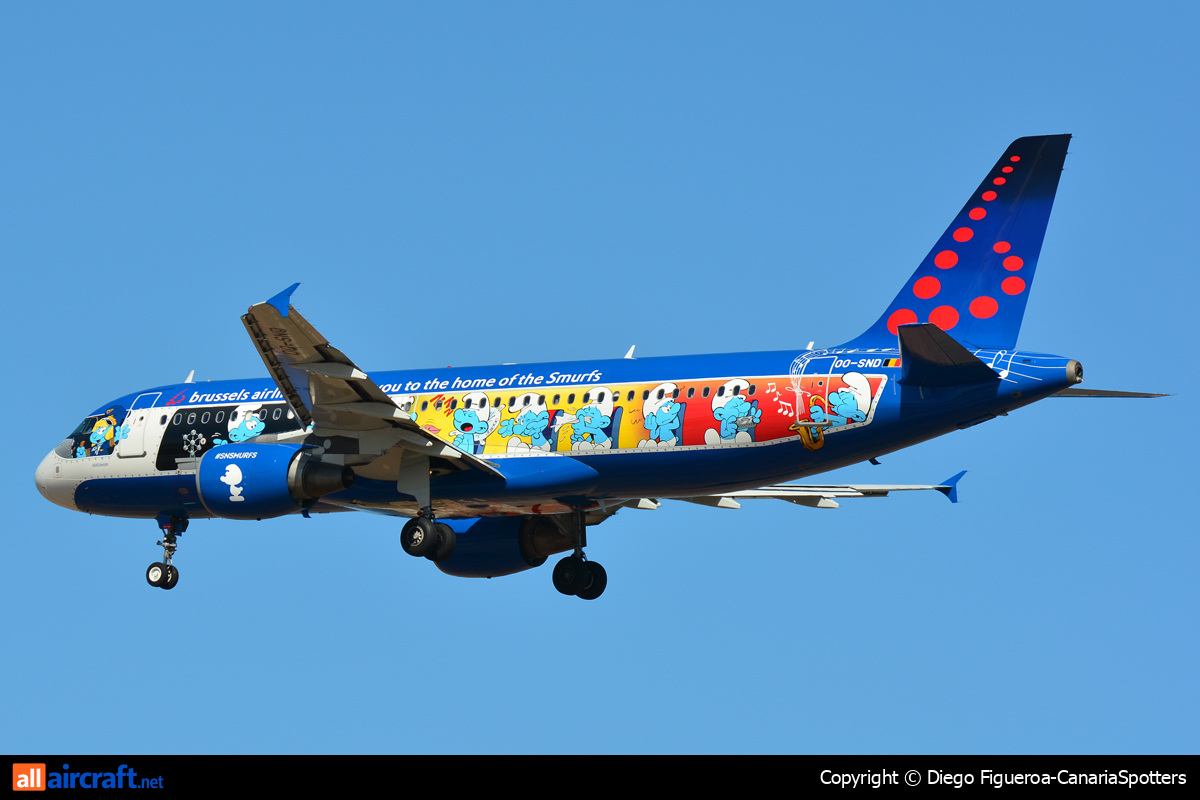 OO-SND · Airbus A320-214 · (LPA / GCLP)