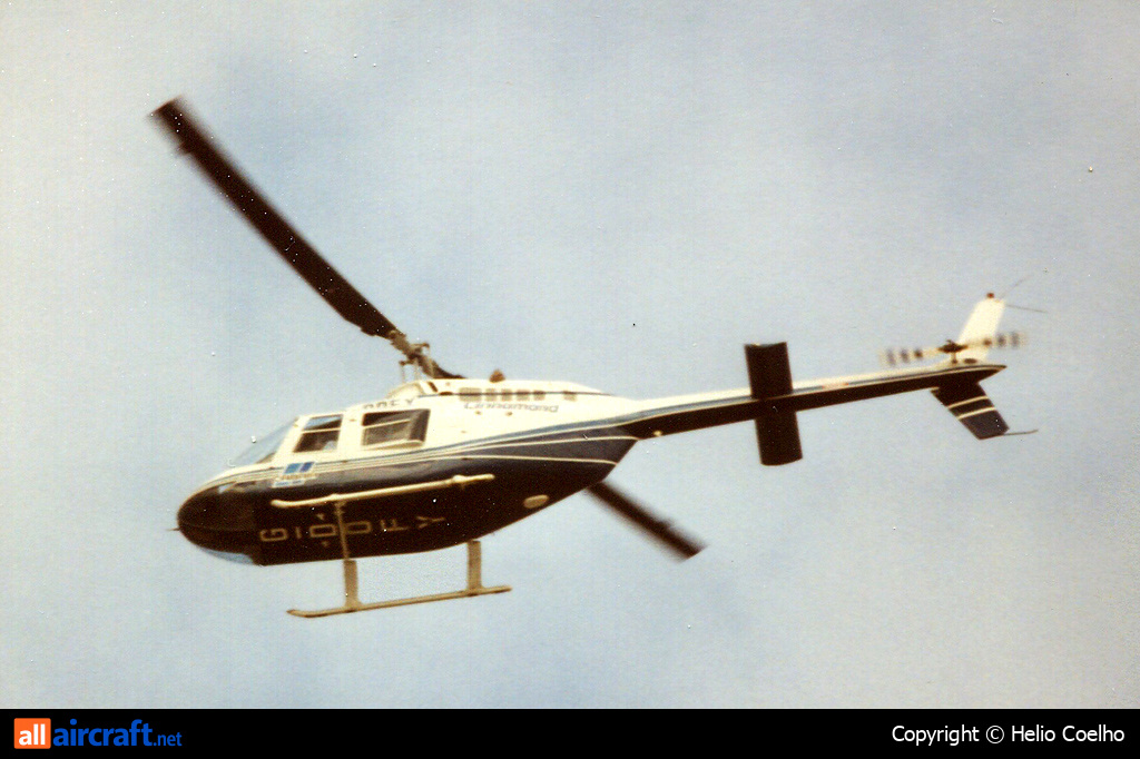 G-DOFY · Bell 206B JetRanger III · (LHR / EGLL)