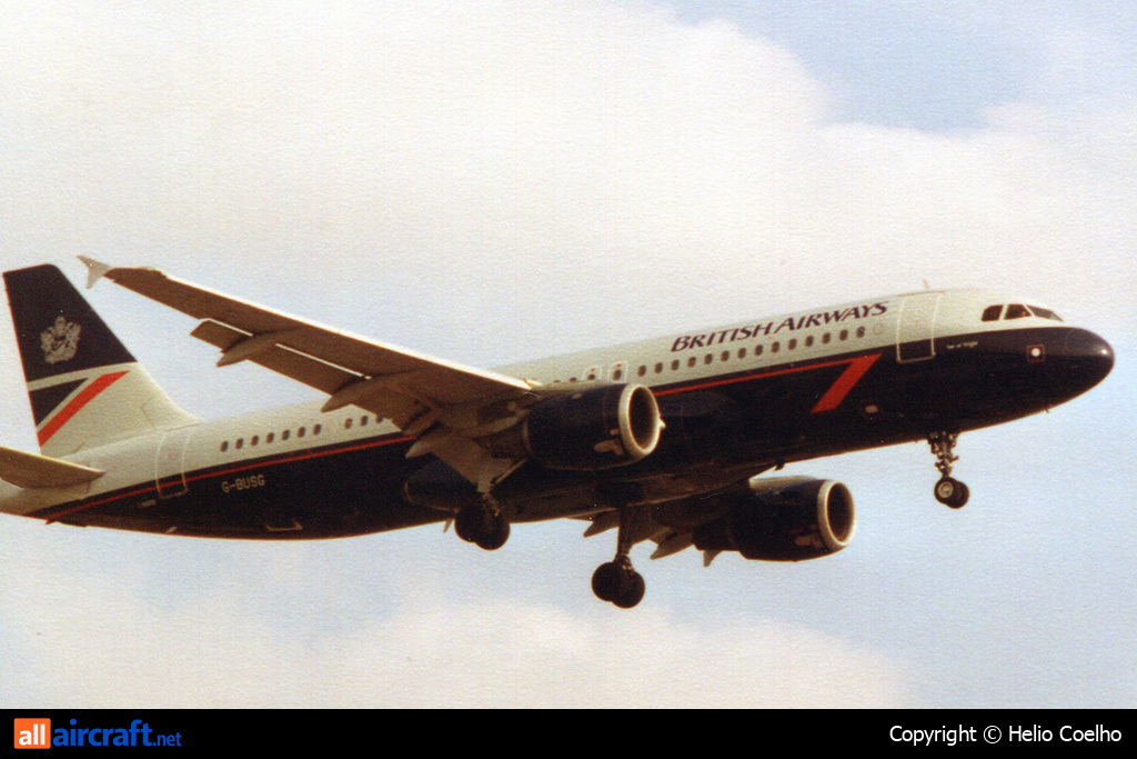G-BUSG · Airbus A320-211 · (LHR / EGLL)