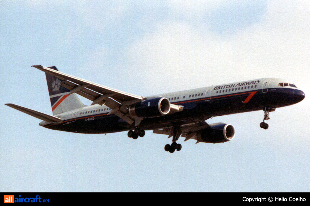G-BPED · Boeing 757-236 · (LHR / EGLL)