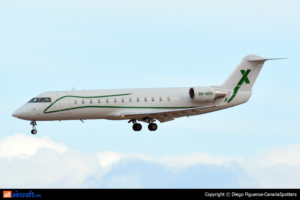 9H-BOO · Bombardier CL-600-2B19 Challenger 850 · (LPA / GCLP)