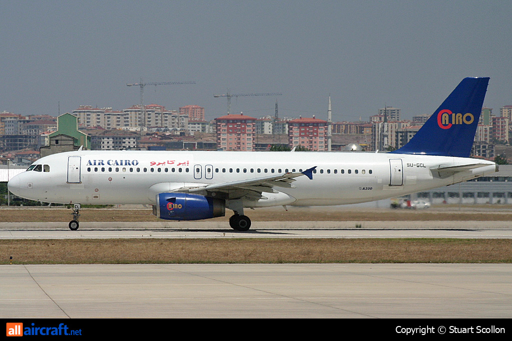 SU-GCL · Airbus A320-231 · (SAW/LTFJ)