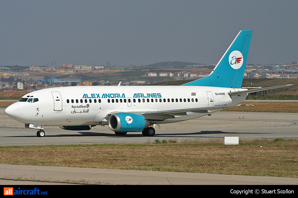 SU-KHM · Boeing 737-5C9 · (SAW / LTFJ)