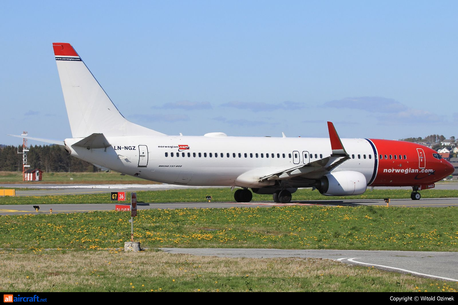 LN-NGZ · Boeing 737-8JP(WL) · (SVG / ENZV)
