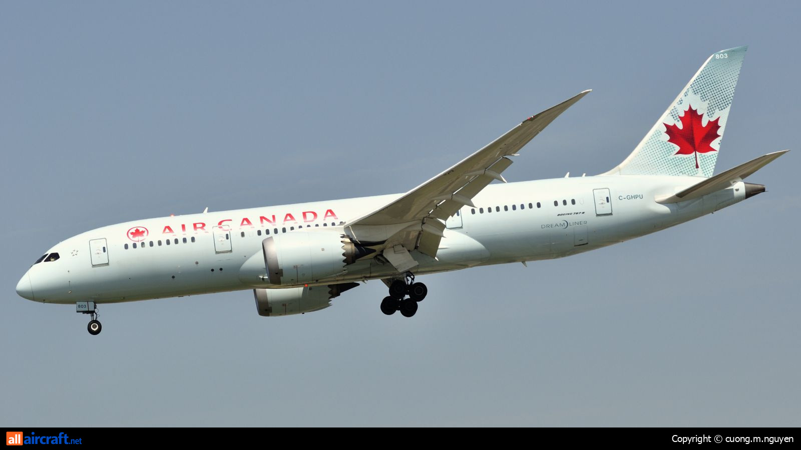C-GHPU · Boeing 787-8 Dreamliner · (YUL / CYUL)