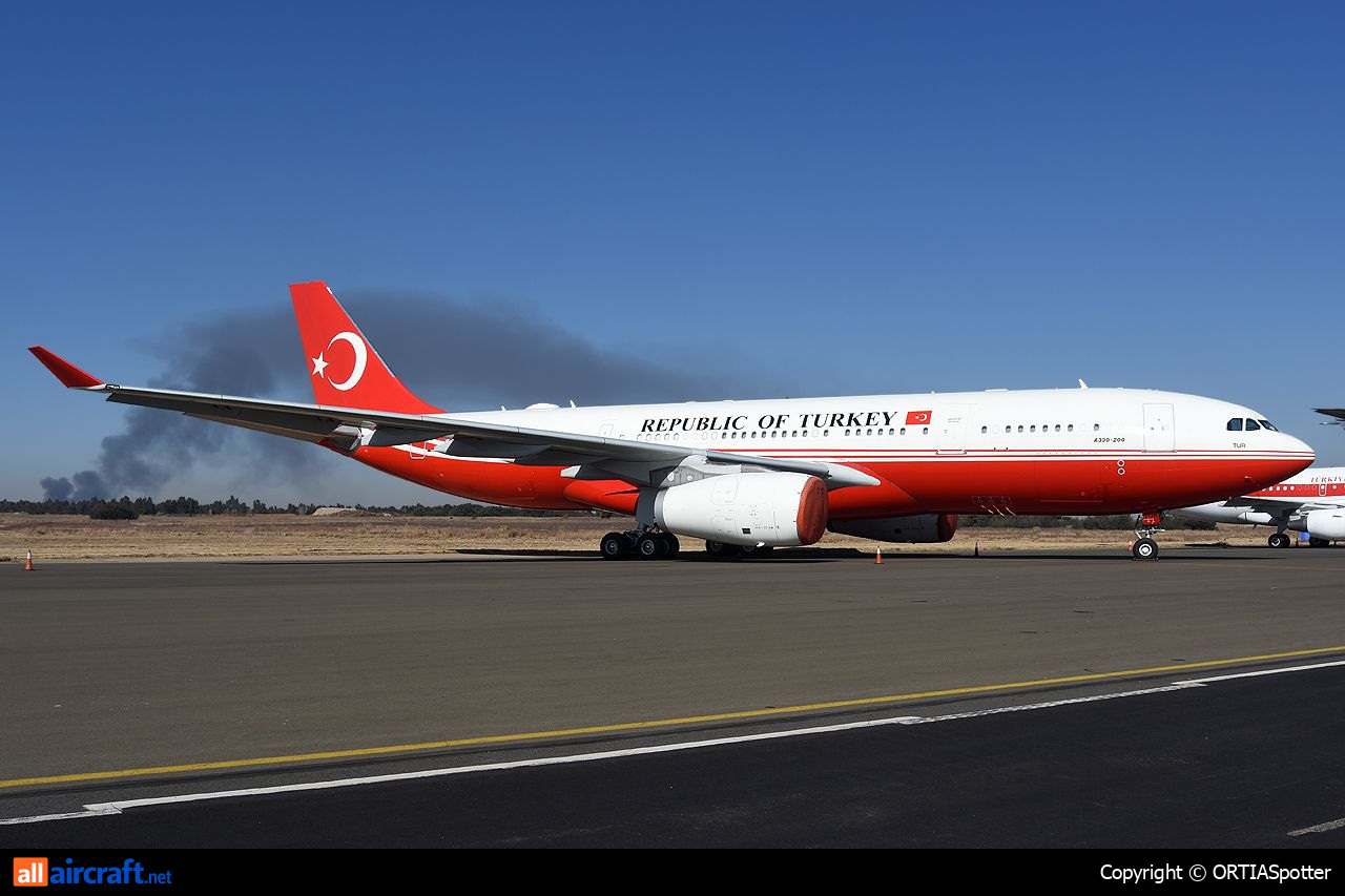 TC-TUR · Airbus A330-243 Prestige · (JNB / FAOR)