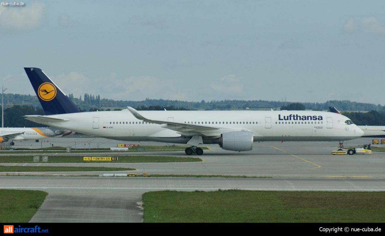 D-AIXC · Airbus A350-941 · (MUC / EDDM)