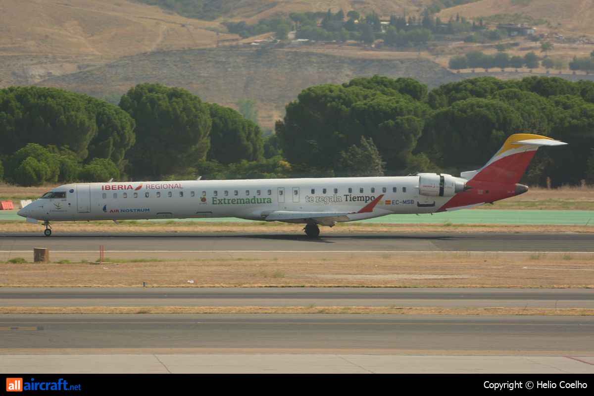 EC-MSB · Bombardier CRJ-1000 · (MAD / LEMD)