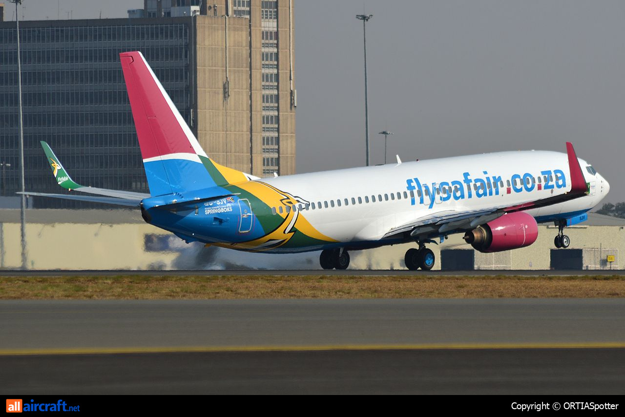 ZS-SJV · Boeing 737-844(WL) · (JNB / FAOR)