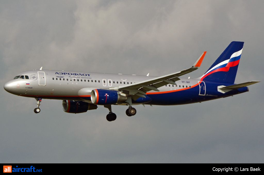 VP-BIF · Airbus A320-214(WL) · (CPH / EKCH)