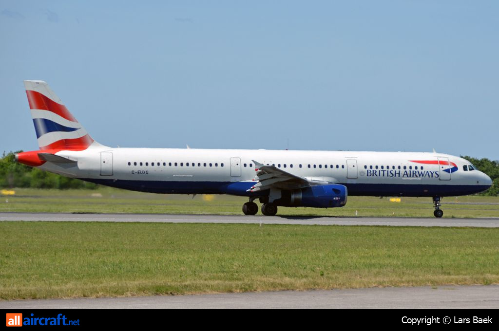 G-EUXG · Airbus A321-231 · (CPH / EKCH)