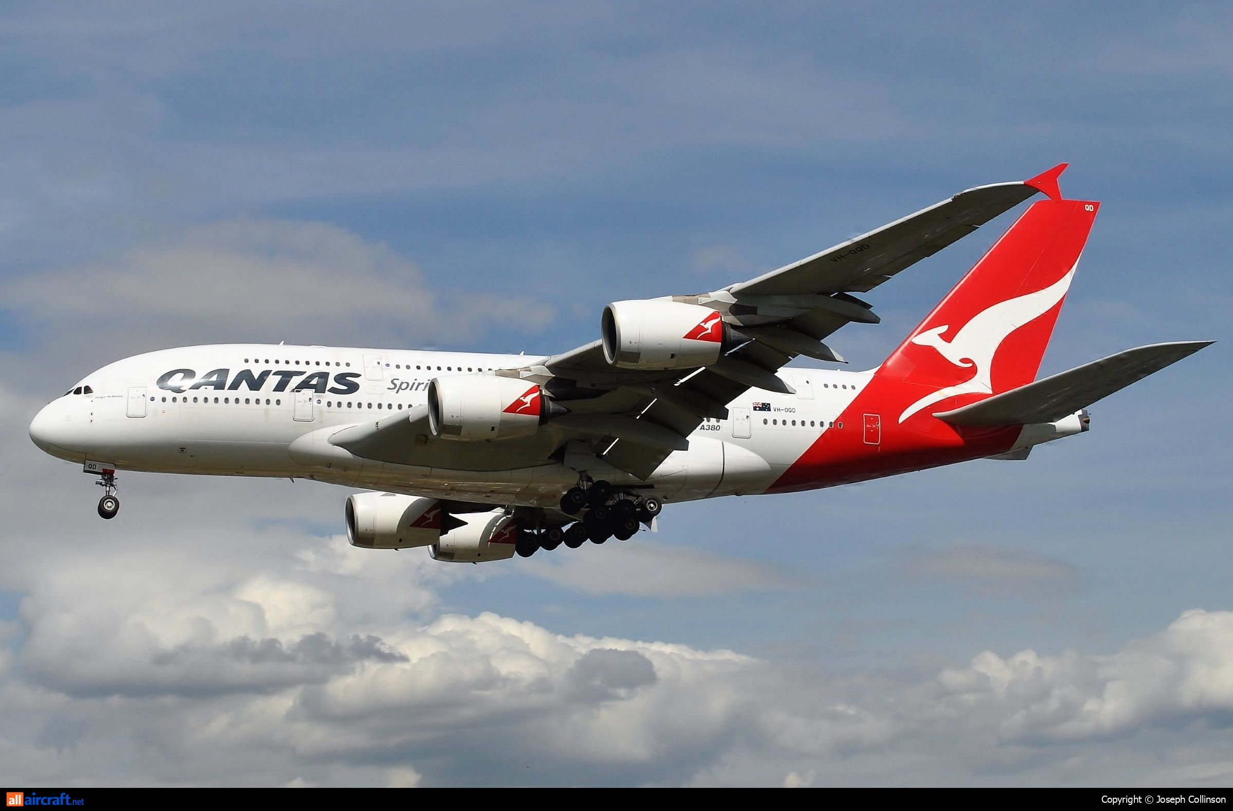 VH-OQD · Airbus A380-842 · (LHR / EGLL)