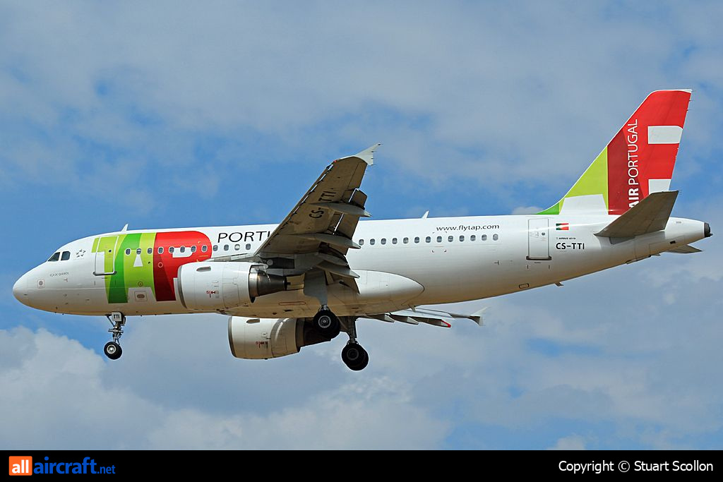 CS-TTI · Airbus A319-111 · (LHR / EGLL)