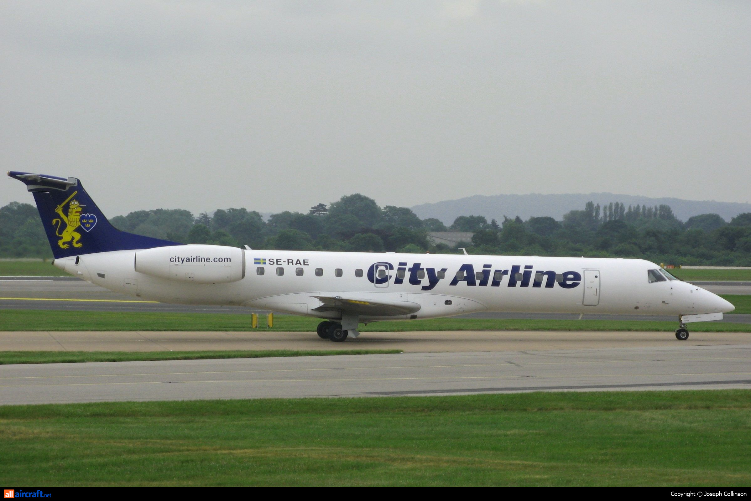 SE-RAE · Embraer ERJ-145EU · (MAN / EGCC)