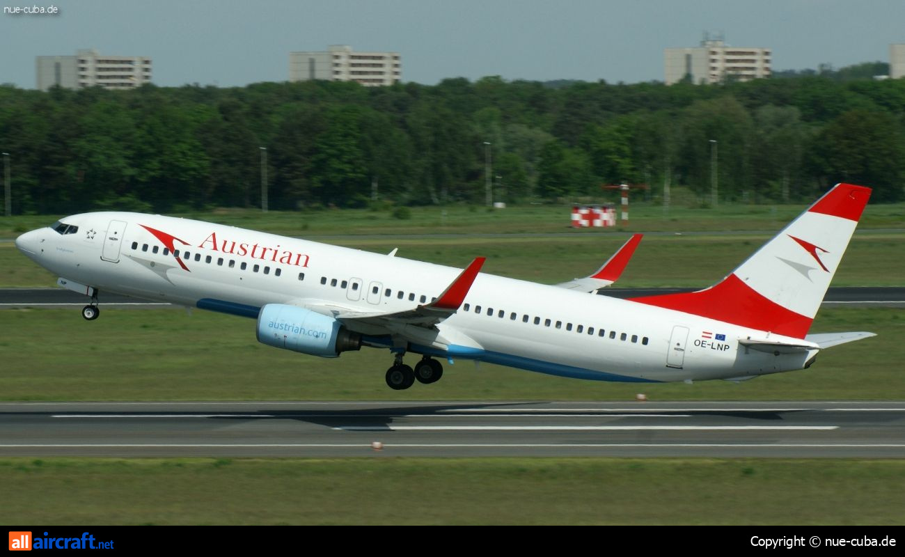 OE-LNP · Boeing 737-8Z9(WL) · (TXL / EDDT)