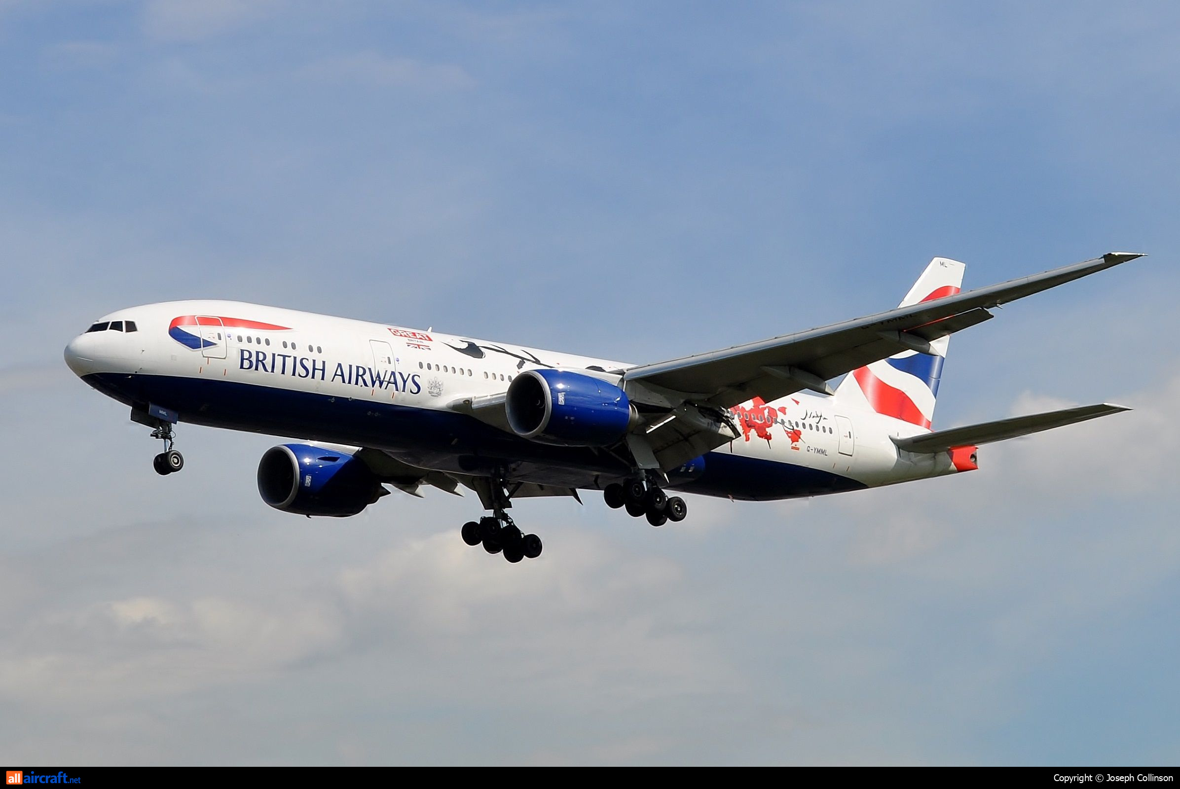 G-YMML · Boeing 777-236/ER · (LHR / EGLL)