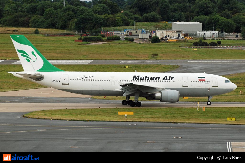 EP-MNR · Airbus A300B4-603 · (BHX / EGBB)