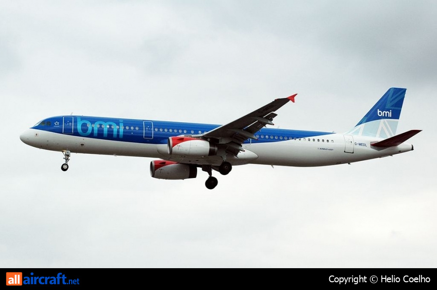 G-MEDL · Airbus A321-231 · (LHR / EGLL)
