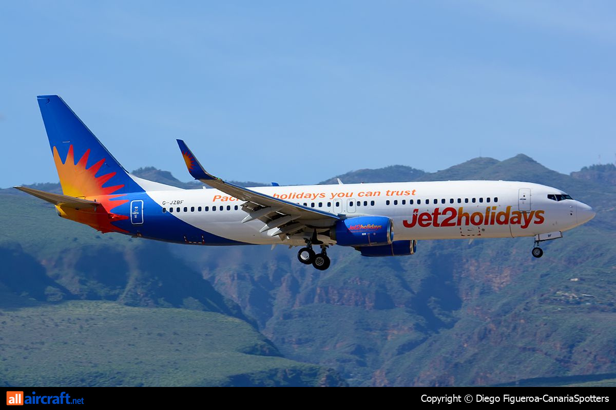G-JZBF · Boeing 737-8MG(WL) · (LPA / GCLP)