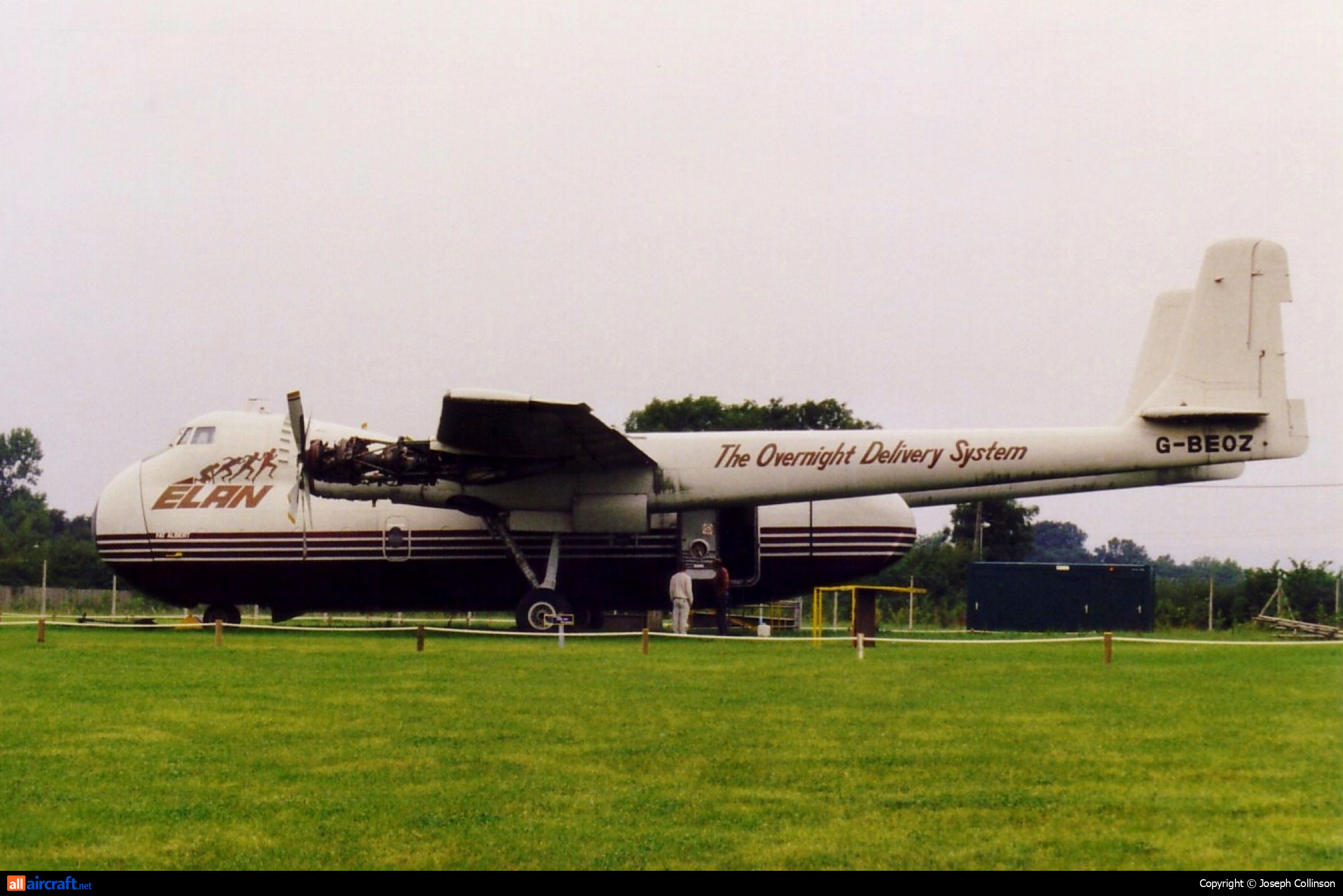G-BEOZ · Armstrong Whitworth Argosy · (EMA / EGNX)