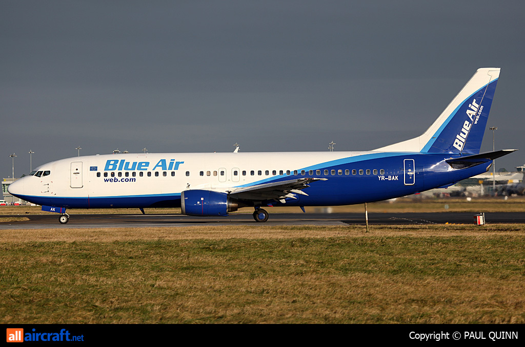 YR-BAK · Boeing 737-430 · (DUB / EIDW)