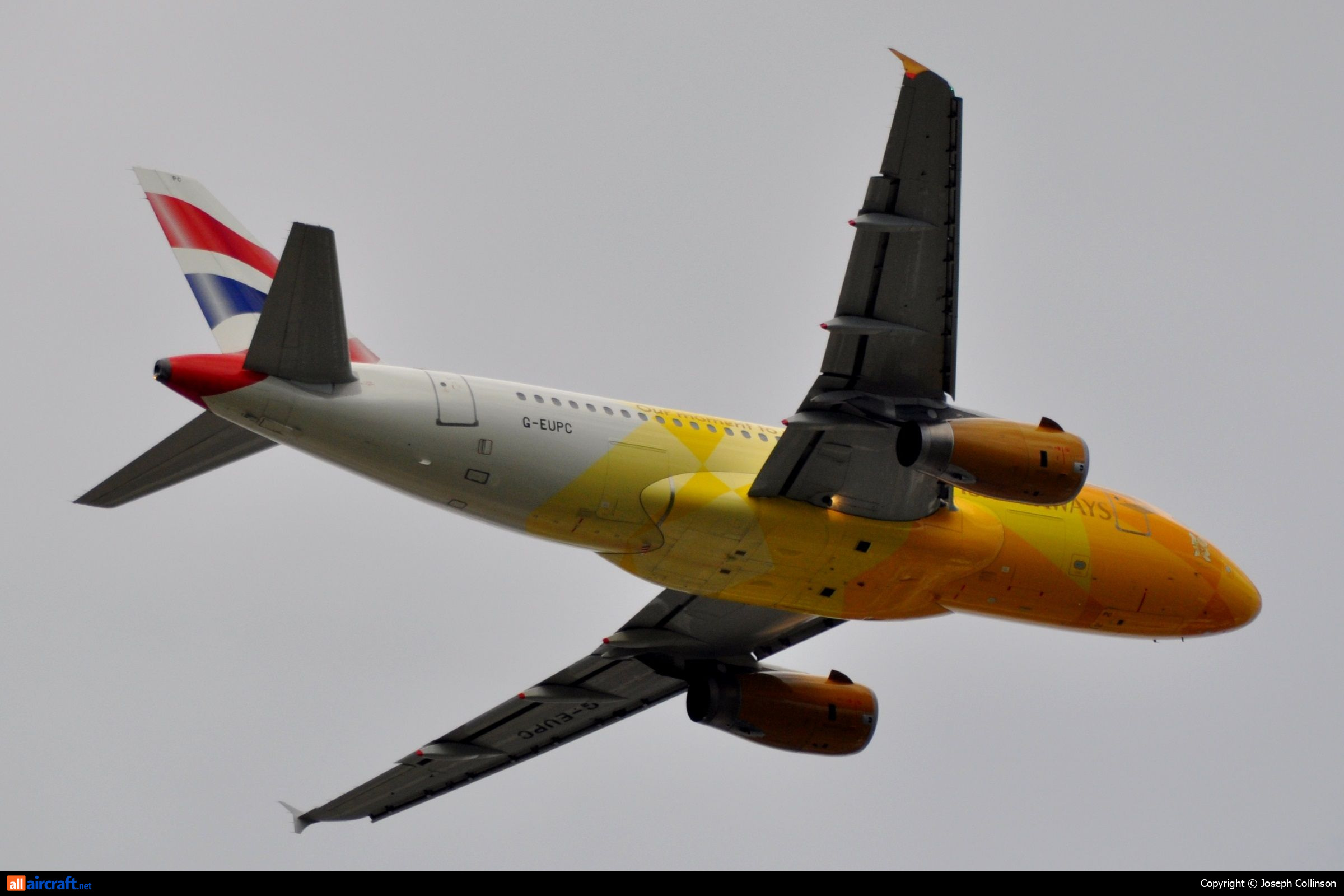 G-EUPC · Airbus A319-131 · (LHR / EGLL)