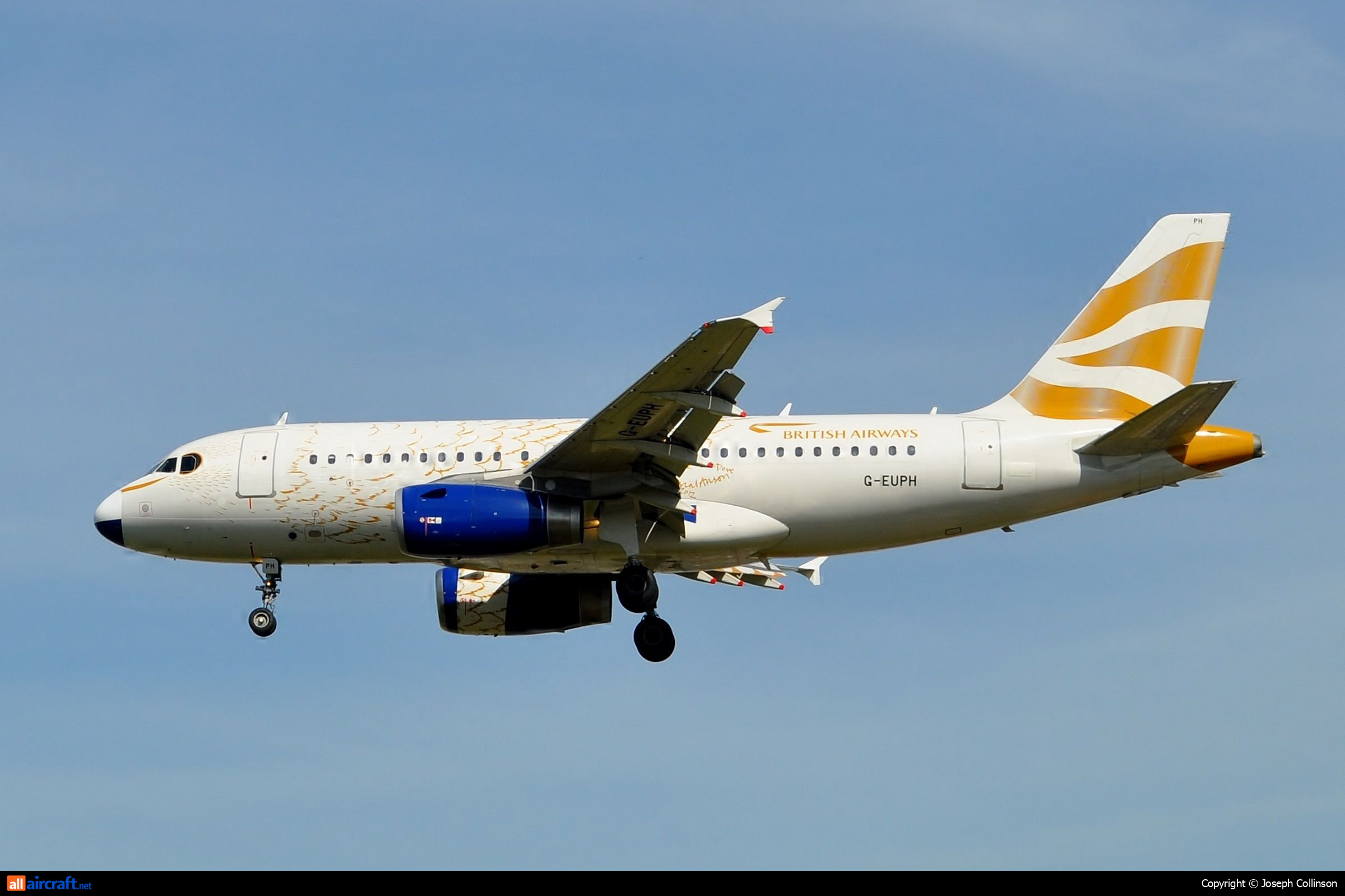 G-EUPH · Airbus A319-131 · (LHR / EGLL)