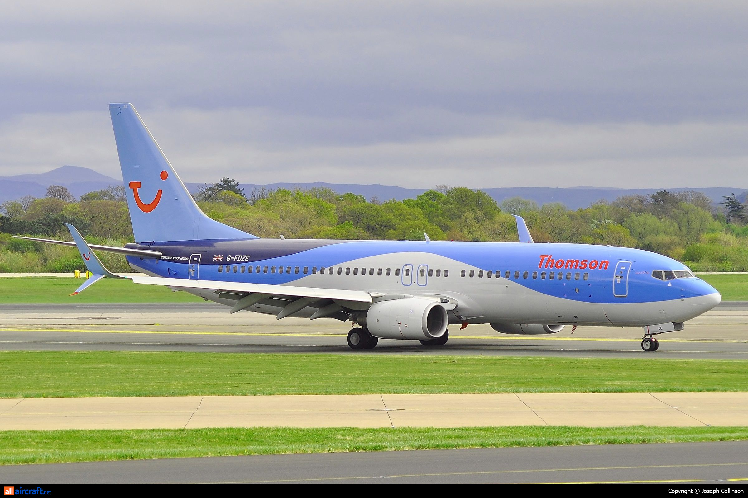 G-FDZE · Boeing 737-8K5(WL) · (MAN / EGCC)