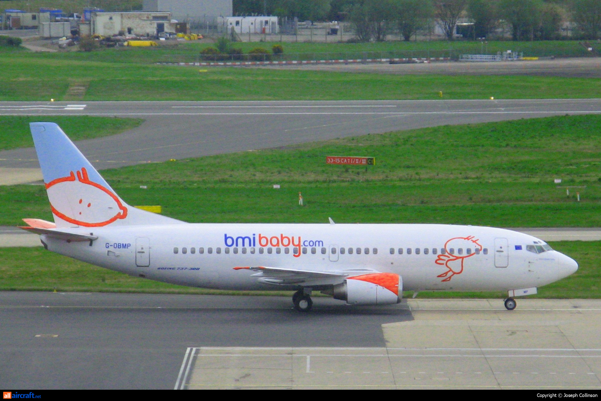 G-OBMP · Boeing 737-3Q8 · (BHX / EGBB)