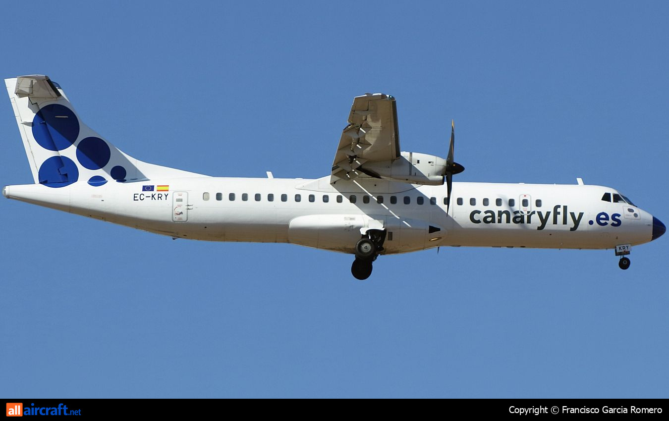 EC-KRY · ATR-72-500 · (LPA / GCLP)