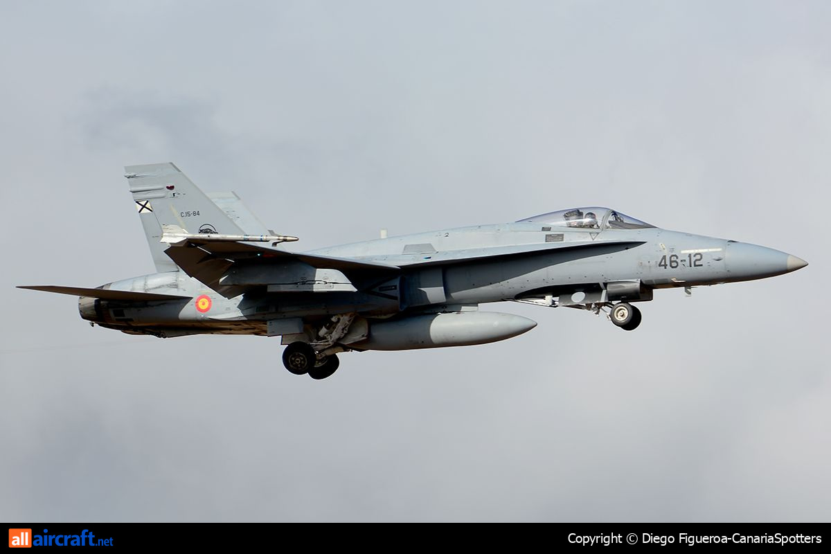 C.15-84 / 46-12 · McDonnell Douglas F/A-18A Hornet · (LPA / GCLP)