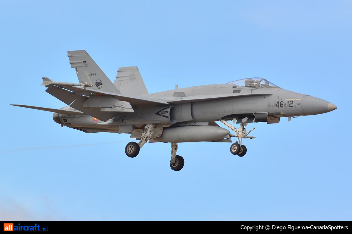 C.15-84 / 46-12 · McDonnell Douglas F/A-18A Hornet · (LPA / GCLP)