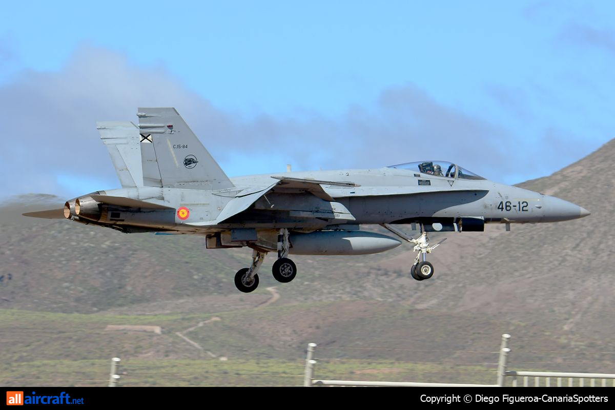 C.15-84 / 46-12 · McDonnell Douglas F/A-18A Hornet · (LPA / GCLP)