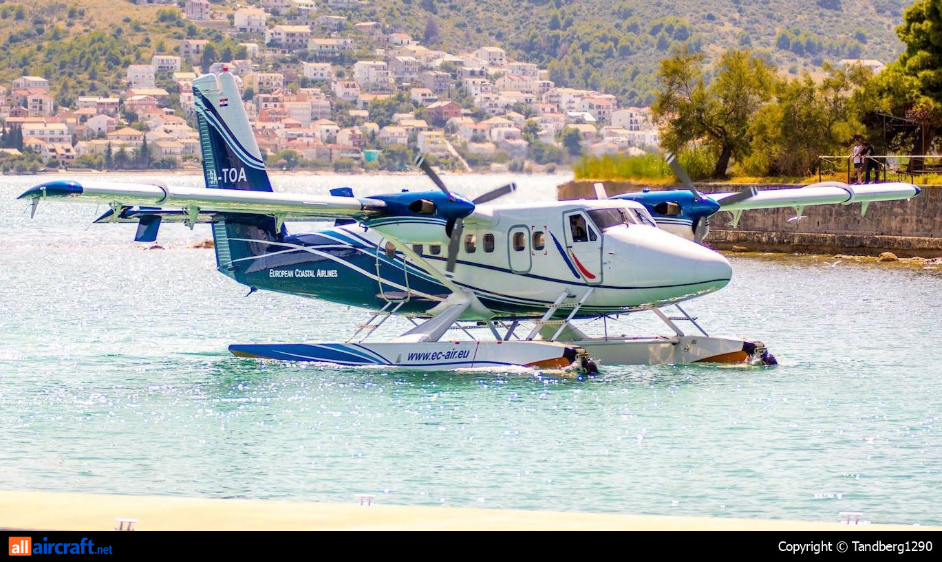 9A-TOA · De Havilland Canada DHC-6-300 Twin Otter · (SPU /  LDSP)