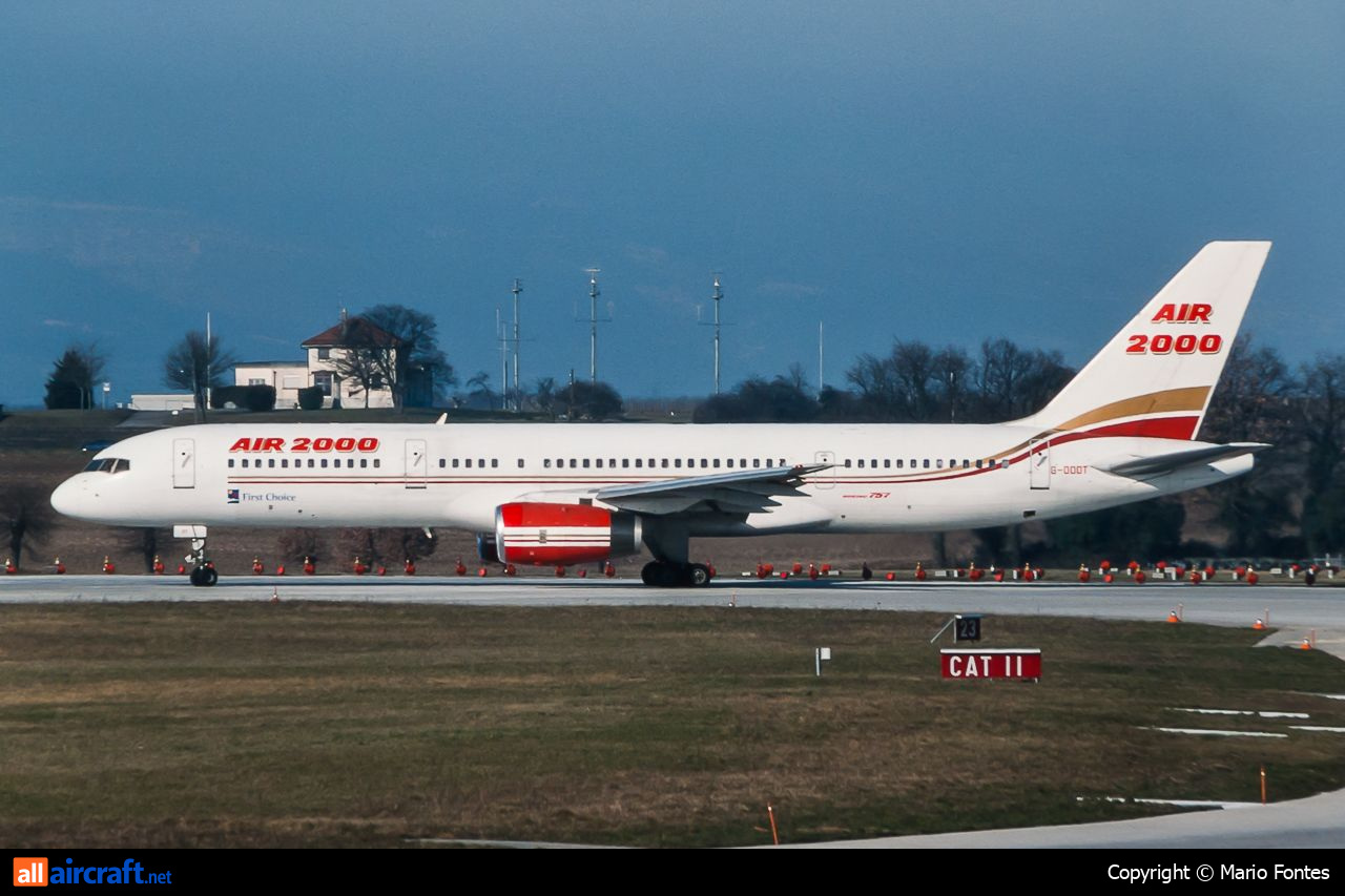 G-OOOT · Boeing 757-236 · (GVA / LSGG)