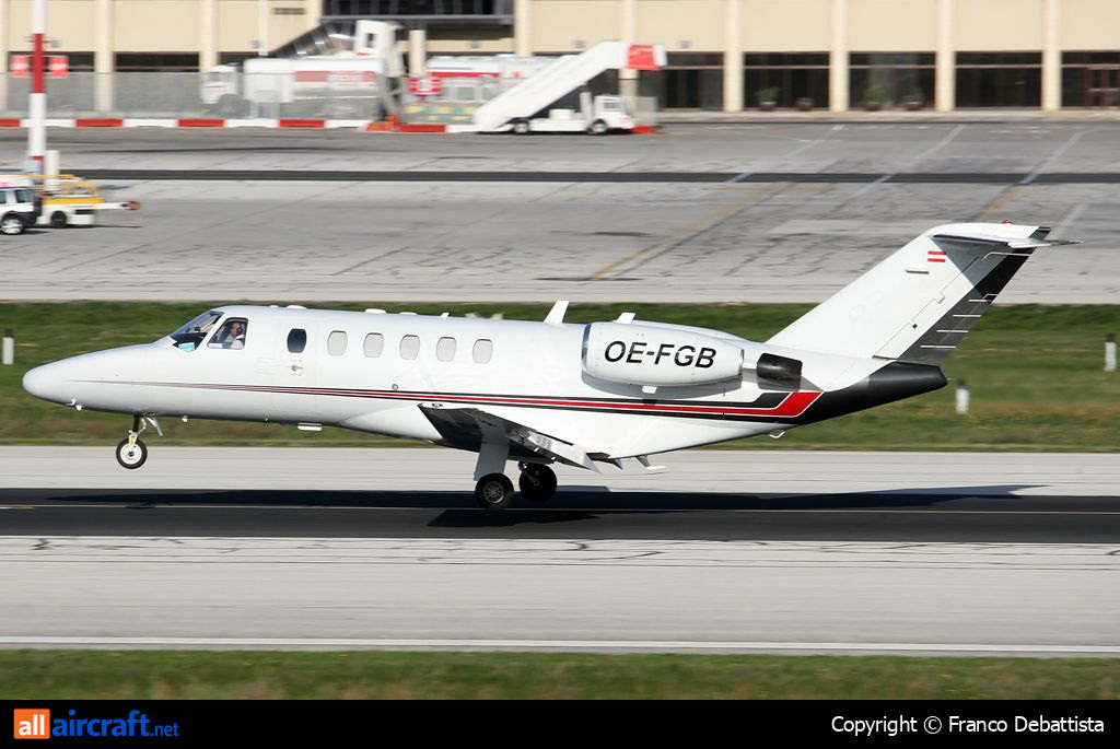 OE-FGB · Cessna 525A CitationJet CJ2 Plus · (MLA / LMML)