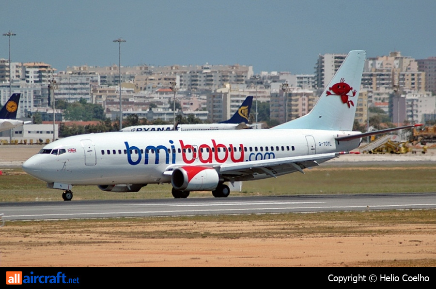 G-TOYL · Boeing 737-36N · (FAO / LPFR)
