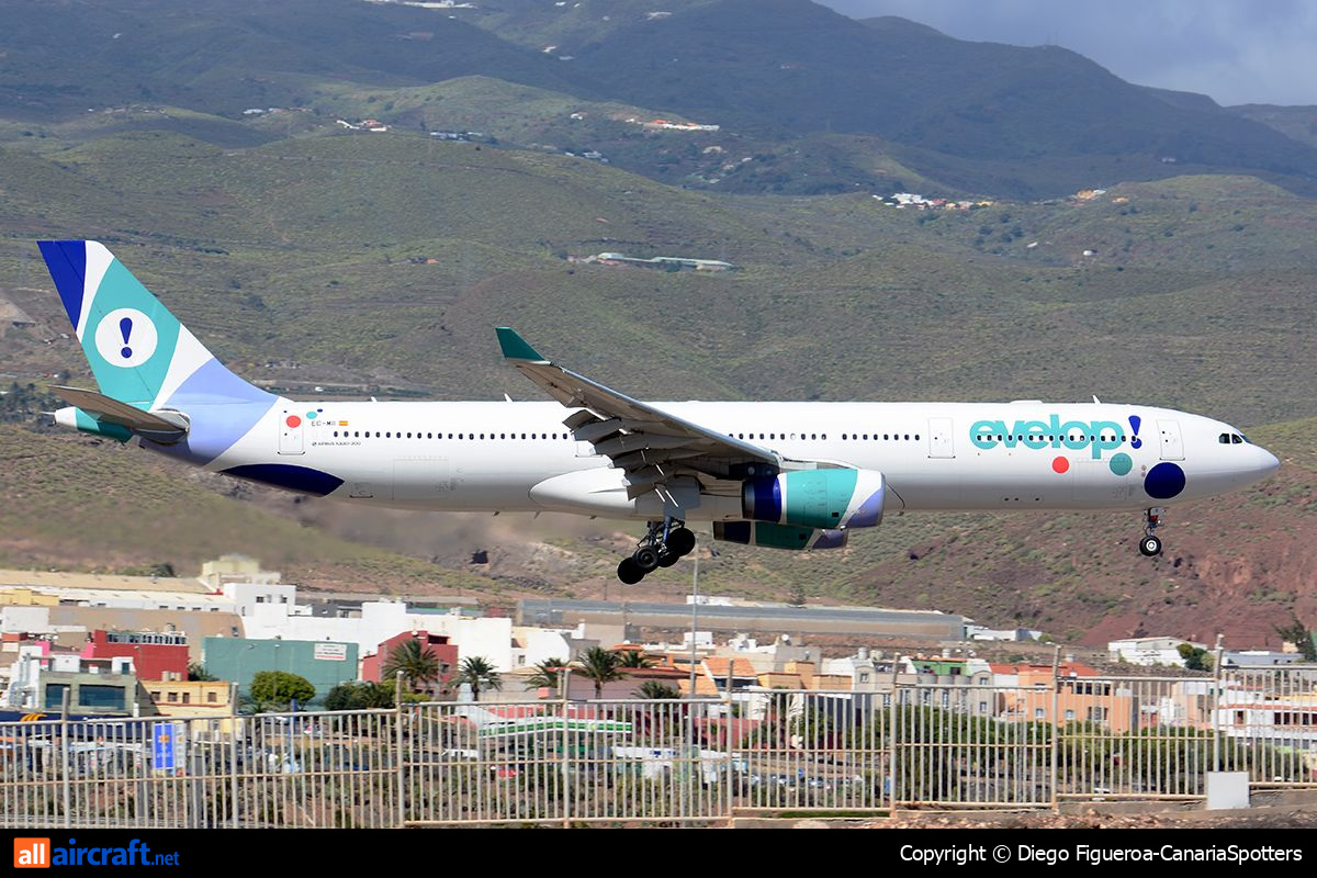EC-MII · Airbus A330-343 · (LPA / GCLP)