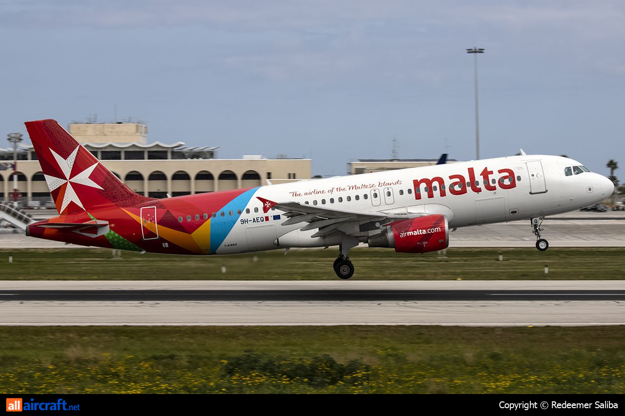 9H-AEQ · Airbus A320-214 · (MLA / LMML)