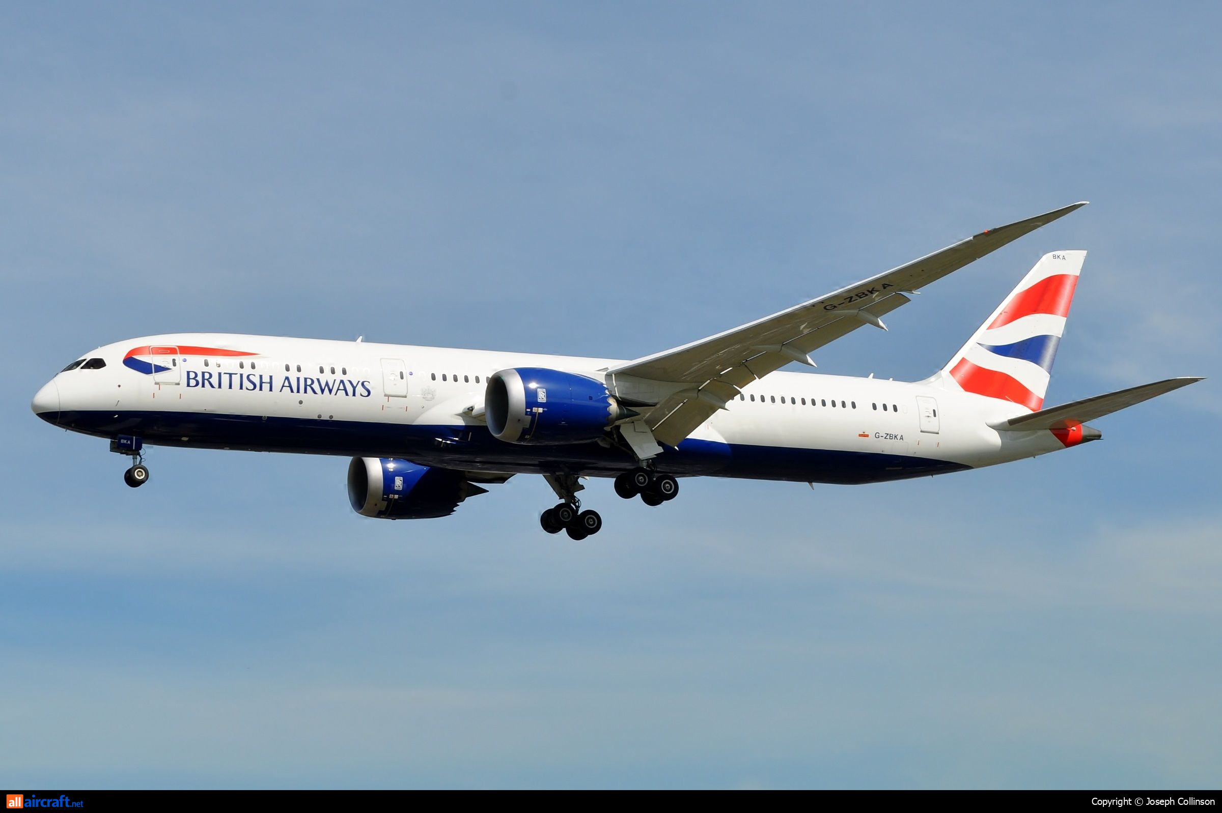 G-ZBKA · Boeing 787-9 Dreamliner · (LHR / EGLL)